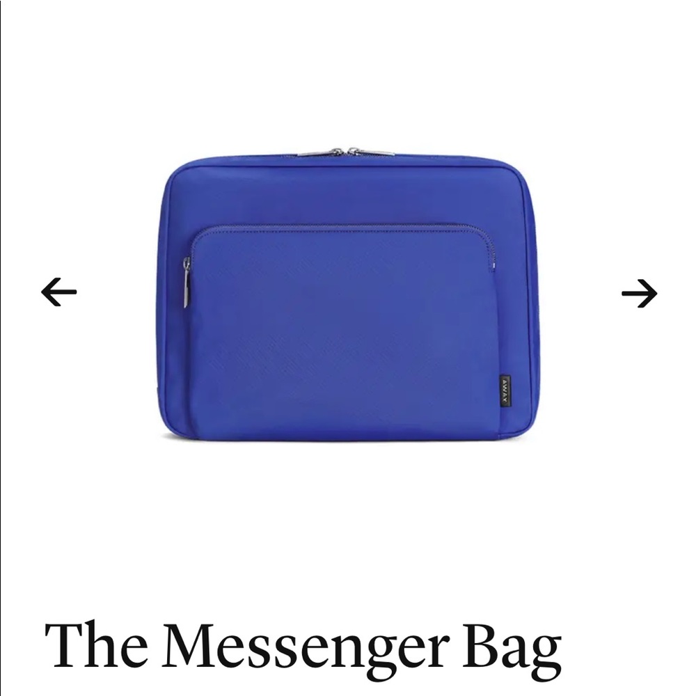 Away Messenger Bag in Cobalt